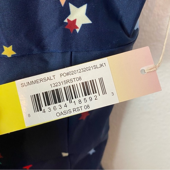 Summersalt x The Home Edits Oasis Deep Sea One Piece Stars Swimsuit - Picture 8 of 8